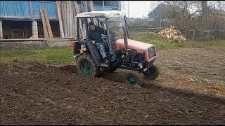 #homemade_tractor Самодельный  Мы пахали плуг сломали)))