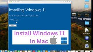 How to Install WINDOWS 11 in MacBook Air /Pro  with Apple Chip (M1, M2, M3 M4)