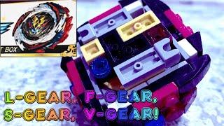 Dynamite Belial’s Upgrade gears! | LEGO beyblade reviews