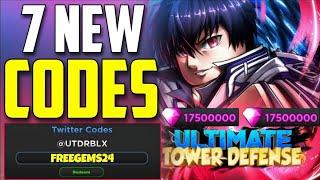 *NEW* ALL WORKING BOUNTIES UPDATE CODES FOR ULTIMATE TOWER DEFENSE IN 2024! ULTIMATE TOWER DEFENSE