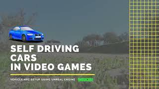 CARS IN UNREAL ENGINE | NPC | OBSTACLE DETECTION | SHOWCASE