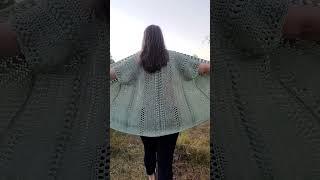 New YouTube Tutorial - FREE CROCHET PATTERN "The Tranquility Ruana" by @JourneyChanelDesigns