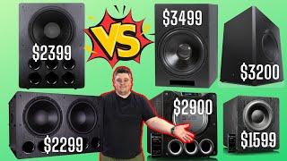 OUTPUT BATTLE, MONSTER SUBWOOFERS! WHO WINS? TONEWINNER VERSUS JTR, SVS & ARENDAL!