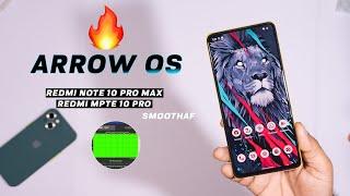 Android 12 Arrow OS for Any Android Phone Ft. Redmi Note 10 Pro/Max | Arrow OS Android 12 Review |️