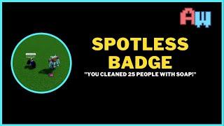 How To Get The Spotless Badge in Ability Wars | Roblox