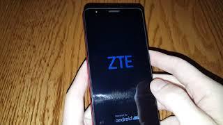 ZTE Blade A3 2020 hard reset сброс настроек графический ключ пароль зависает тормозит how to reset