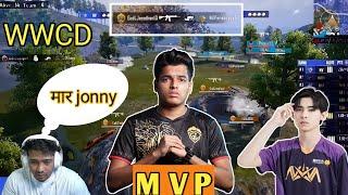 GODLIKE CHICKEN  DINNER IN PMGC ️ || JONATHAN MVP️ Godlike pmco pubg turnament