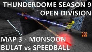 Thunderdome 9 - Bulat vs speedball, map 3 (monsoon) - QuakeWorld