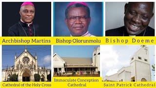 All Catholic Bishops Of Nigeria AND THEIR CATHEDRALS 2023 (PART 2)