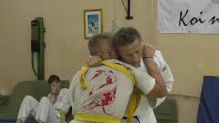 Знакомство с захватом посредством пояса-  Старая Русса, детская группа Кои.