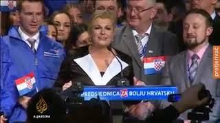 Kolinda Grabar Kitarovic daje lazna obecanja Thug Life