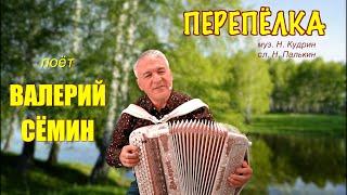 "ПЕРЕПЁЛКА" ️ Поёт под баян Валерий Сёмин  Красивая песня о любви из былых времён ️