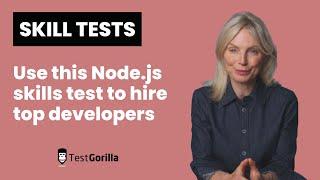 Use this Node.js skills test to hire top Node js developers