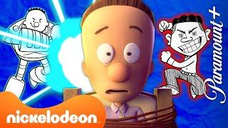 Big Nate Fights His EVIL TWIN!  Five Minute Episode | Nicktoons