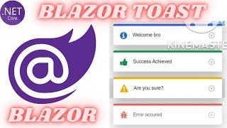 Blazor : Toast Notification Message | How to use Toast Notification in Blazor | Blazored Toast