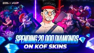 Live - SPENDING 20,000 ON KOF SKINS x MLBB