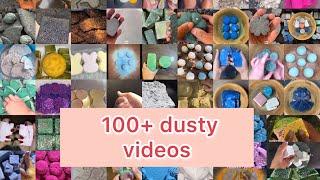 100+ most dustiest gym chalk videos compilation #dustyasmr #relaxingandcalming