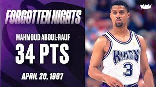 Mahmoud Abdul-Rauf SEASON-HIGH 34 PTS vs Jazz | 4.20.97