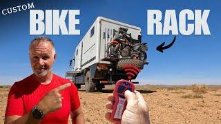 CUSTOM MOTORCYCLE RACK - Overland Rig with KTM