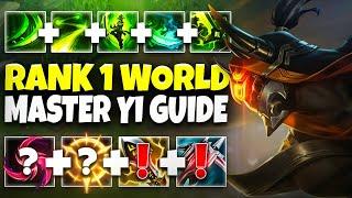 RIOT GAMES Actually Revived CRITICAL MASTER YI | FULL MASTER YI GUIDE