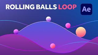 Along Path Loop Animation | After Effects Tutorial