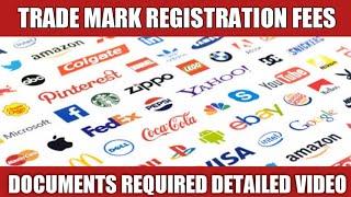 Documents needed for Trade Mark registration & Govt fees Structure explained | TECHXIA INNOVATIONS