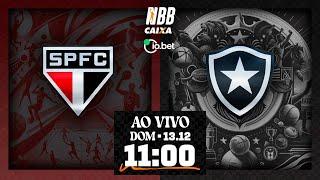 São Paulo X Botafogo | NBB CAIXA 2024/25 | 15/12/2024 | Ao vivo e com imagens | 11h00