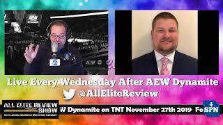 All Elite Review Show With Jason Hagholm And Kevin Laramee Episode 9 November 27th 2019