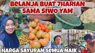 BELANJA BUAT 7HARIAN SAMA SIWO YAM‼️HARGA SAYURAN SEMUA NAIK‼️SAMPEK BINGUNG BAWANYA BORONG" DIPASAR