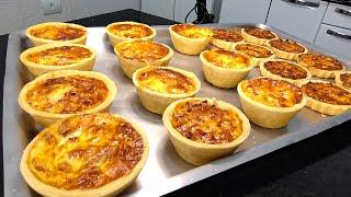 DESCOBRI A MELHOR RECEITA DE QUICHE, COM POUCOS INGREDIENTES!