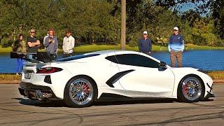 Lake Mary Cars & Coffee Pullouts, Full Sends, & Close Calls!! - December 2024