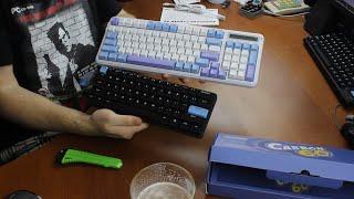 Unboxing Epomaker Cypher 98 & Carbon60 keyboards!