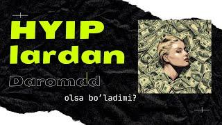 HYIP loihardan DAROMAD olsa bo'ladimi? Tekshiramiz!!!