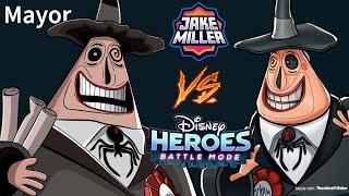 Who’s Better? - Comparing MY Concept of The Mayor to the Official Disney Heroes: Battle Mode Design