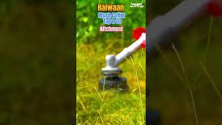 Tap N Go Working | Balwaan Brush Cutter with Tap n Go Attachment #shorts #shortsviral #agriculture
