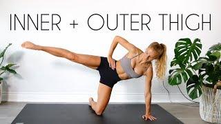 INNER & OUTER THIGH At Home Workout (No Equipment)