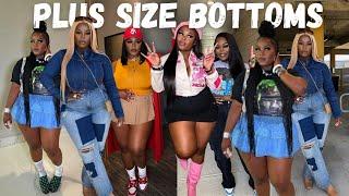 PLUS SIZE BOTTOMS | SHEIN + FASHION NOVA| 2024