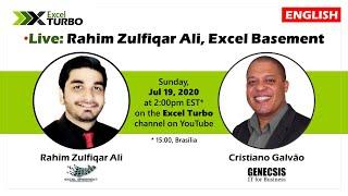  LIVE! Excel Turbo with Rahim Zulfiqar Ali, from Excel Basement!