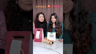 Swiggy vs. Zomato Best Rated Sushi! #thakursisters #foodchallenge