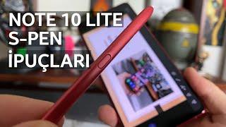 Galaxy Note 10 Lite S Pen Özellikleri ve İpuçları