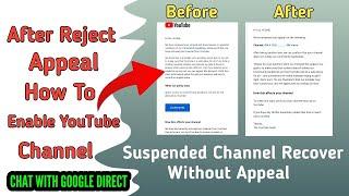 How To Recover Suspended Youtube Channel 2023 | Recover Terminated Youtube Channel 2023