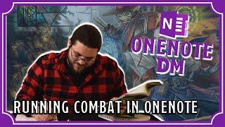 Running RPG Combat in OneNote | OneNote DM Ep. 5