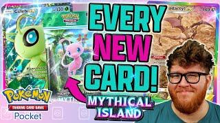 I opened 70 packs!! EVERY NEW CARD in Mythical Island! - Pokemon TCG Pocket