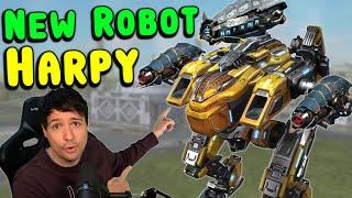 New Killer Robot: HARPY Revealed! War Robots Early News Vlog WR