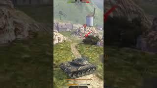 Стандартный бой на Т-49 #shorts #tanksblitz