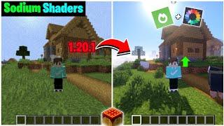 how to play sodium in shader 1.20.1 || pojavlauncher iris + sodium