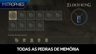 Elden Ring - Localização de todas as Pedras de Memória (Aumenta os Espaços de Magia)