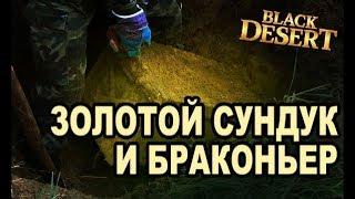  Золотой сундук и браконьер в Камасильвии Black Desert (MMORPG-ИГРЫ)