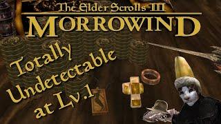 Undetectable at Lv1: Steal ANYTHING in Morrowind with the Amulet of Shadows and Ring of Surroundings