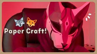 Fox/Wolf Mask!【DIY】